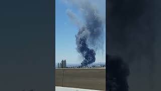 Fire in North Las Vegas #lasvegas