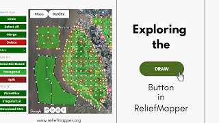 Exploring the Draw Button in ReliefMapper