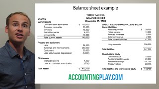 Balance Sheet Accounting Explained - By iOS App - Accounting Flashcards