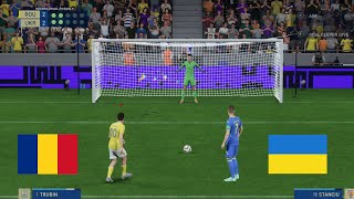 FIFA 23 | ROMANIA VS UKRAINE - EURO 2024 | PENALTYSHOOTOUT | GAMEPLAY PC