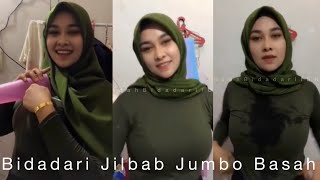 Joget Jilbab cantik Basah Pesona Indah Bidadari Hijab Tudung Comel Body mantul