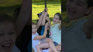 🎠ZIPLINE & PLAYGROUND CAROUSEL FUN🎠@LizaStarDance #kidvlog #kidvlogger #kidsvideo #dancekid