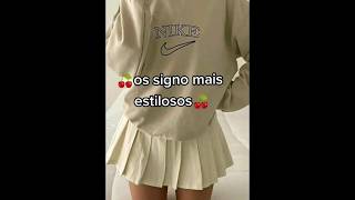 Signos mais estilosos ✨ #escreva_se_no_canal #fypシ #aesthetic #viral