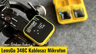 Bu mikrofona dahili kayıt yapılabiliyor! | Lensgo 348C kablosuz mikrofon seti incelemesi