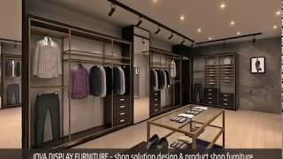 mens clothes shop interior design shop display shelves