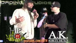 A.K. 4orty Se7en Live @ The UDTV HIP HOP BUFFET June 26 2009