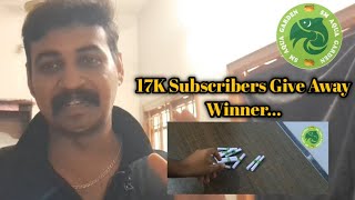 17K Subscribers special giveaway...