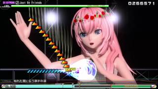 [初音ミク Project Diva Future Tone] Just Be Friends EX Extreme - 90.33%