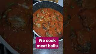 cooking meat balls @israel life