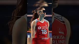 Zehra gunes Volleyball Player 😍🥰 Viral Video Short # Video 😍🥰