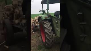 Brennholz machen mit unseren 2 Fendt‘s und unserem John Deere 6230🚜💪