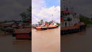 marina 2207 sandar di jetty ambo sungai lilin palembang Sumatera Selatan#kapal #shortvideo #shorts