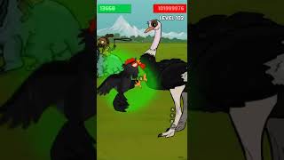 level 8 black chicken vs level 102 ostrich