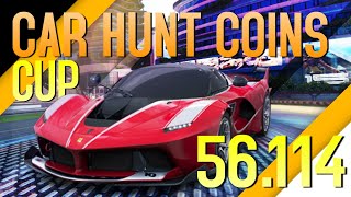 Asphalt 8 - Car Hunt Coins Cup - 56.114