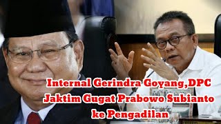 DPC Jaktim Gugat Prabowo Subianto Ke Pengadilan