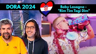 REACTION Baby Lasagna - Rim Tim Tagi Dim  / DORA 24 / Próxima Parada Malmö / SUBTITLES EN