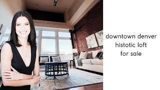 Downtown Denver Home Tour-Historic Denver Building the Baldwin Building! #denverhomes #denver