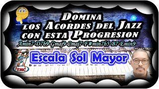 Progresión Avanzada Jazz Piano, Escala de Sol