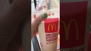 French Fries and Milkshakes McDonald’s 🍟🧋 #asmr  #mukbang