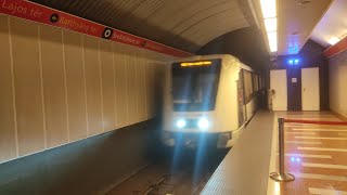 🔴 M2 ➤ Déli pályaudvar M ◄►  Örs vezér tér M+H | Alstrom metró