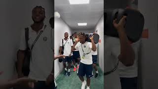 Super eagle of Nigeria 🇳🇬 dance and celebrate after defeating Angola 1-0