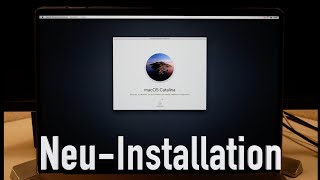 macOS Catalina - komplette Neu-Installation (MacBook Pro 16")