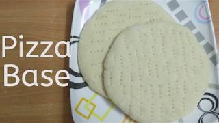 PIZZA BASE | पिज्ज़ा बेस | PIZZA BREAD | EGGLESS PIZZA BASE | RUCHI'S KITCHEN CORNER