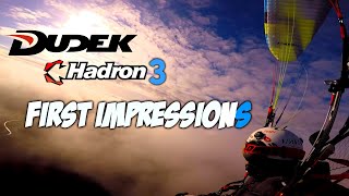 Dudek HADRON 3 first impressions