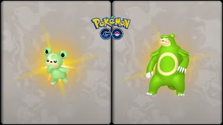 Pokemon Go: Evolving Shiny Teddiursa into Shiny Ursaring