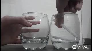 Testing @mukta_art_craft water experiment | Easy science experiment for kids | Fun water tricks