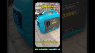 Portable generator!Handheld portable generator Loncin 3300i Test Shooting Video!