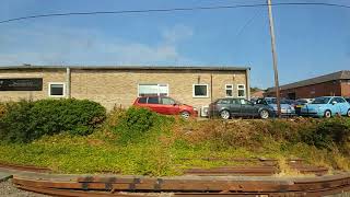 Essex. East England. View through train window