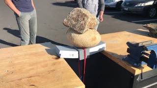 Rocks Crush 3D Printed Bridge