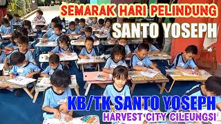 | KB/TK SANTO YOSEPH HARVEST CITY CILEUNGSI | Semarak Hari Pelindung Santo Yoseph | Lomba Lukis |