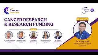 The Cancer Conclave 2023 | Dr. Vijay Patil | Panel Discussion | Cancer Research & Research funding