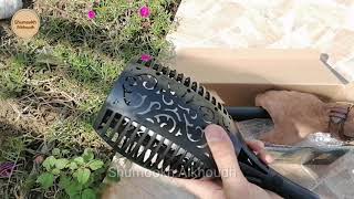 اضافة اضاءة طاقة شمسية في حديقة المنزل Solar lights in home garden