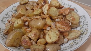 Rosemary Taro Root with Potatoes