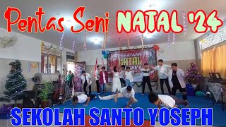 | PENTAS SENI (#3) | Perayaan Natal dan Tahun Baru 2024 | SMP Santo Yoseph, Harvest City, Bekasi |