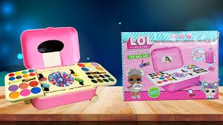 LOL Nail Art Kit - Unboxing and Review Peephole View Toys