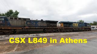 CSX L849 in Athens with 5397 and 325