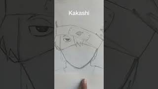 Drawing Anime | Kakashi | #shorts