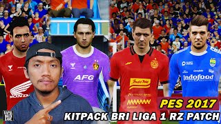 PES 2017 BRI LIGA 1 KITPACK 2024-2025 ONLY FOR RZ PATCH  - PES 2017 PC GAME