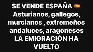 SÁNCHEZ REGALA CATALUÑA . SE VENDE ESPAÑA 🇪🇸 . VUELVE LA EMIGRACIÓN !!!