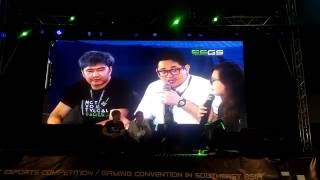 Senator Bam Aquino Interview at ESGS 2016