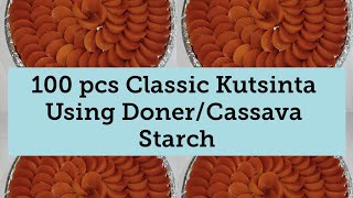 100 pcs Classic Kutsinta Gamit ang Doner or Cassava Starch!/How to Make/Negosyo Idea/Waray