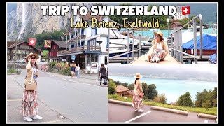 Trip to Switzerland: LAKE BRIENZ - ISELTWALD ❤️ (Part 1) / VLOG #9