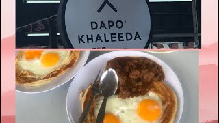 TRAVEL INFO-Jalan jalan cari makan-Dapo Khaleeda-Roti Prata/Roti Canai Sarang Burung di Johor Bahru