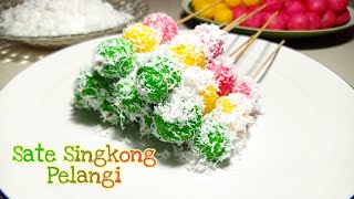 Resep Sate Singkong Pelangi