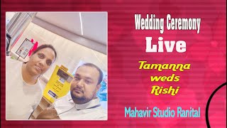 Wedding ceremony of Tamanna weds Rishi