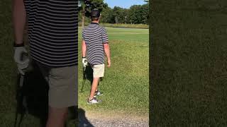 Great Recovery From A Bad Par 3 Tee Shot | Walk Off  #golf #golfswing #golfer